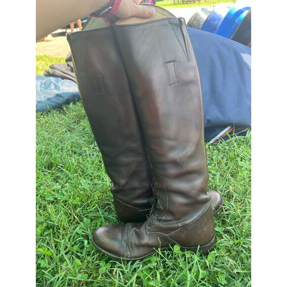 Der-Dau Pull-On Classic Dream Riding Boots, Field Style, Contour leg, Round toe - Picture 9 of 9